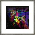 008   Sisters In Pride A #008 Framed Print