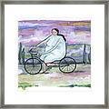 A Beautiful Day For A Ride Framed Print