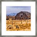 A Deserted Nebraska Farm #1 Framed Print