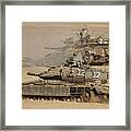 A Pair Of Israel Defense Force Merkava #1 Framed Print