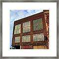Abandoned Warehouse Framed Print