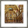 Abbey Of Montecassino Altar #2 Framed Print