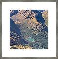 Aerial View Of Milford Track #1 Framed Print