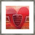 Alfa Romeo Valentine #1 Framed Print