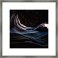 Antelope Canyon Blue #1 Framed Print