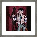 Artist Without Strings Framed Print