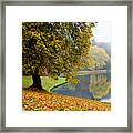 Autumn In The Park #1 Framed Print