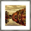 Autumn Reflection #1 Framed Print