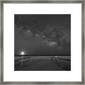 Avalon New Jersey Milky Way Rising  #1 Framed Print