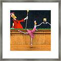 Ballet Up To The Barre... #1 Framed Print