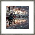 Bayou Sunset Framed Print