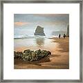 Beach Stroll #1 Framed Print
