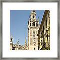 Bell Tower - Cathedral Of Seville - Seville Spain #1 Framed Print