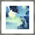 Blue Abstract #1 Framed Print