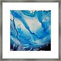 Blue Abstract Framed Print