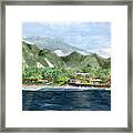 Blue Lagoon Bali Indonesia #1 Framed Print