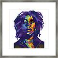 Bob Marley-for T-shirt Framed Print