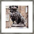 Bobby Statue, Edinburgh, Scotland #1 Framed Print