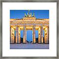 Brandenburg Gate #1 Framed Print