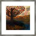 Button Tree 0001 Framed Print