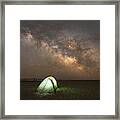 Camping Under The Stars  #1 Framed Print