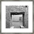 Chaco Canyon Doorways 2 #1 Framed Print