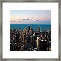 Chicago Skyline 2 #1 Framed Print