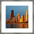 Chicago Skyline #1 Framed Print