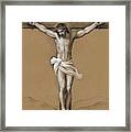 Christ Crucified #1 Framed Print