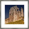 Corfe Castle Framed Print