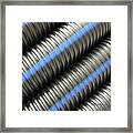 Corrugated Drain Pipe #1 Framed Print