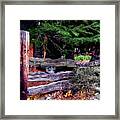 Country Fence #1 Framed Print