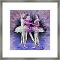 Dancing In A Circle #1 Framed Print