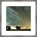 Dominating The Storm #2 Framed Print