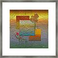 Early Morning In Boreal Forest #1 Framed Print