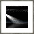 Empty Stage Spotlit #1 Framed Print