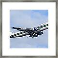 Evergreen International Boeing 747-230b N488ev Phoenix Sky Harbor December 23 2010 #1 Framed Print