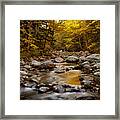 Fall On The Gale River #1 Framed Print