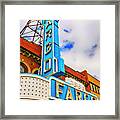 Fargo Theater Sign #1 Framed Print