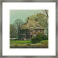 Farmhouse On The Rhine #1 Framed Print