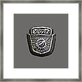 Ford Emblem #1 Framed Print