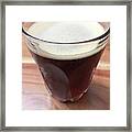 Glass Of Iced Coffeee #1 Framed Print