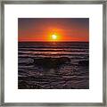 Gwithian Beach Sunset  #1 Framed Print