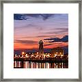 Harbor Lights #1 Framed Print