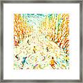 In The Trees Courchevel #1 Framed Print