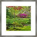 Japanese Garden #2 Framed Print