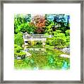 Japanese Garden #1 Framed Print