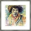 Jimi Hendrix 06 Framed Print