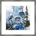 Kingfisher's Realm Framed Print