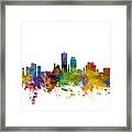 Knoxville Tennessee Skyline #1 Framed Print